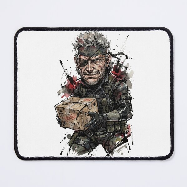 Item preview, Big Boss Cardboard Box Delivery Metal Gear Tactical Soldier Art designed and sold by jhgjykuo.