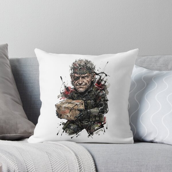 Item preview, Big Boss Cardboard Box Delivery Metal Gear Tactical Soldier Art designed and sold by jhgjykuo.