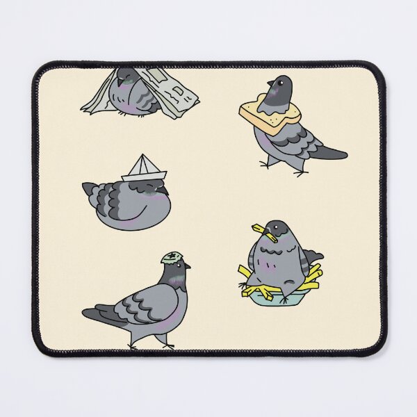 Item preview, Funny Pigeon Stickers – Cute & Weird Bird Animal Stickers designed and sold by StickerJas.