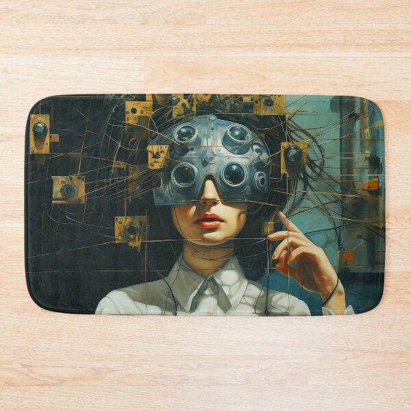 Item preview, Imaginary Surreal World Fantasy Female With Magical Headgear designed and sold by DEC02.