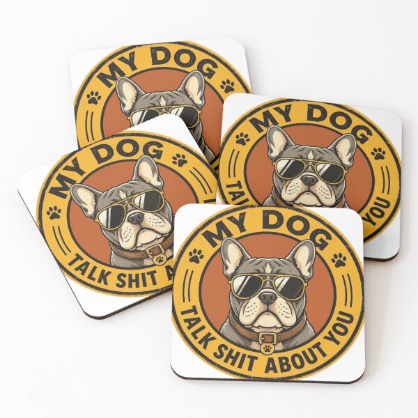 Item preview, My Dog Talks Shit About You designed and sold by Salma.Store.