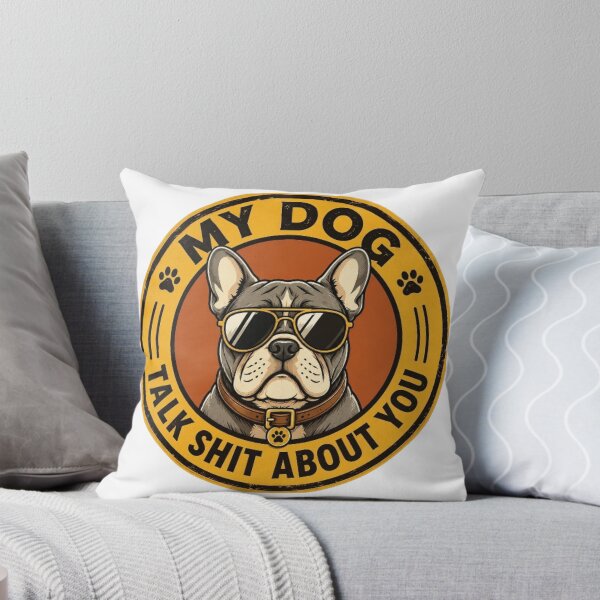 Item preview, My Dog Talks Shit About You designed and sold by Salma.Store.