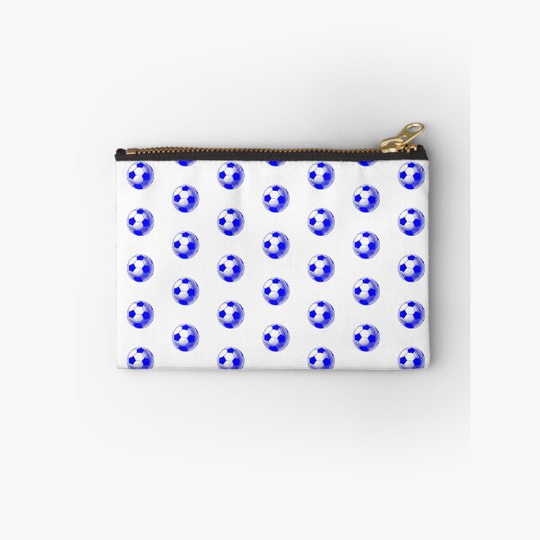 Item preview, Vintage Blue Soccer Football Art designed and sold by pattern-archive.