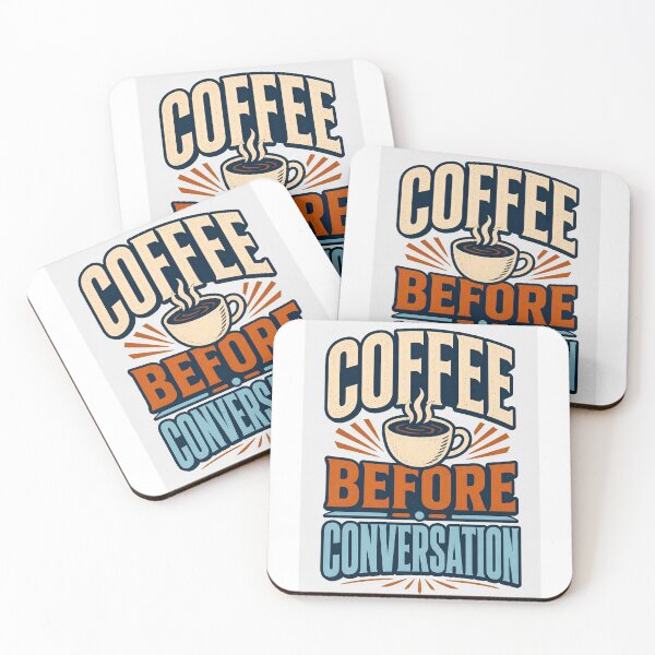 Item preview, Coffee Before Conversation designed and sold by good-graffity.