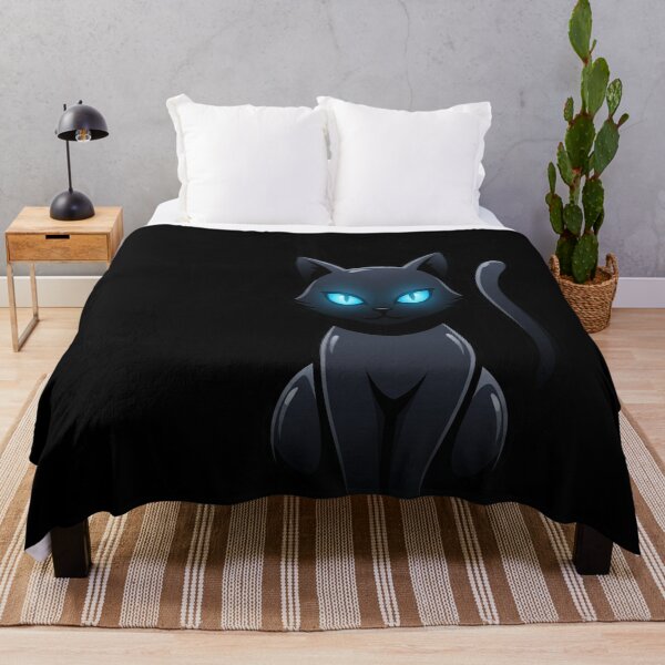 Item preview, Mysterious black cat designed and sold by balquebratum.