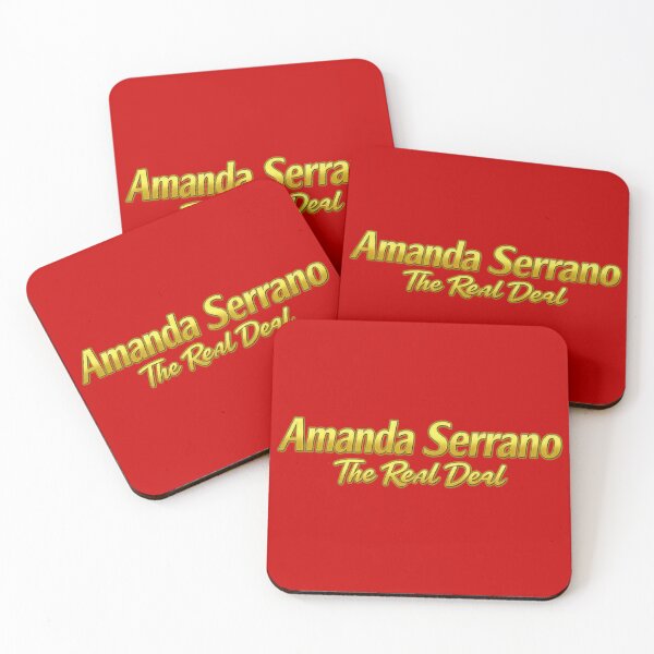 Item preview, Amanda Serrano - The Real Deal (Edición Oro Metálico) designed and sold by Urban-InkStudio.