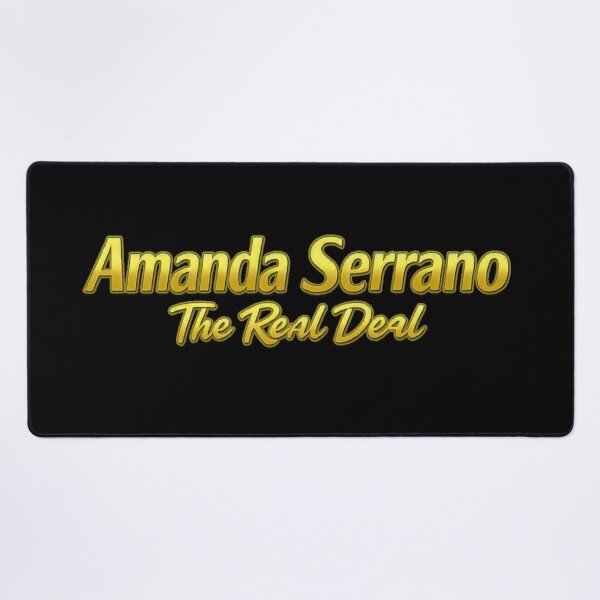 Item preview, Amanda Serrano - The Real Deal (Edición Oro Metálico) designed and sold by Urban-InkStudio.
