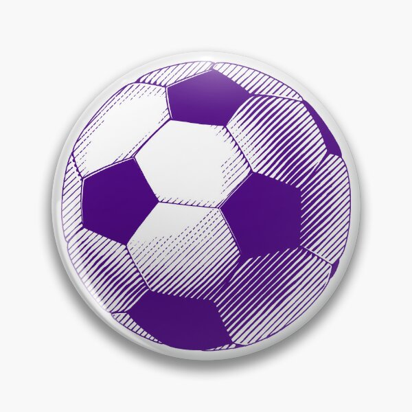 Item preview, Vintage Dark Purple Soccer Football Art designed and sold by pattern-archive.