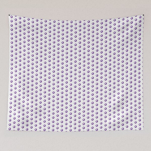 Item preview, Vintage Dark Purple Soccer Football Art designed and sold by pattern-archive.