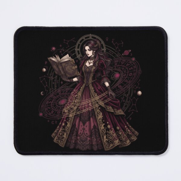 Item preview, Gothic Sorceress Astrology Celestial Grimoire Dark Academia Anime designed and sold by mood-draftsman.
