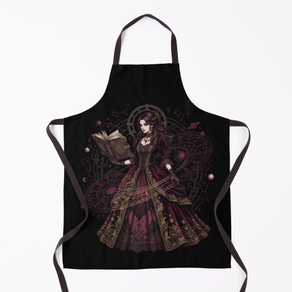 Item preview, Gothic Sorceress Astrology Celestial Grimoire Dark Academia Anime designed and sold by mood-draftsman.