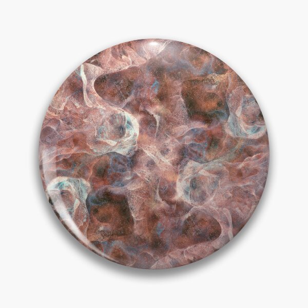 Item preview, Abstract Pink Marble Texture with Teal and Copper Veins designed and sold by Sveta Aho.