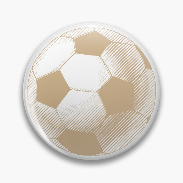 Item preview, Vintage Tan Soccer Football Art designed and sold by pattern-archive.