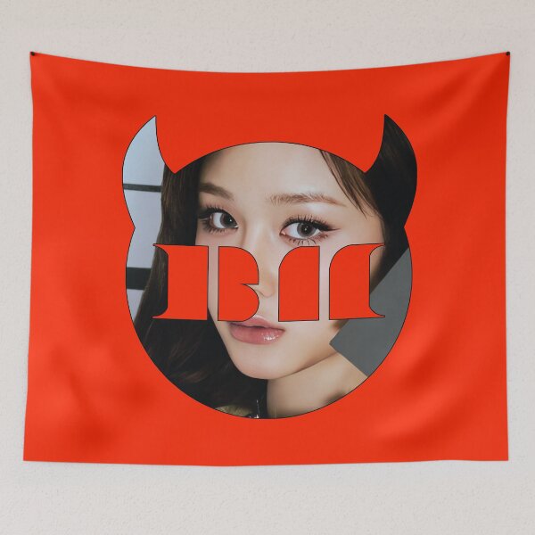 Item preview, PHARITA Babymonster Logo Red ver.2 Kpop designed and sold by ShiroHero.