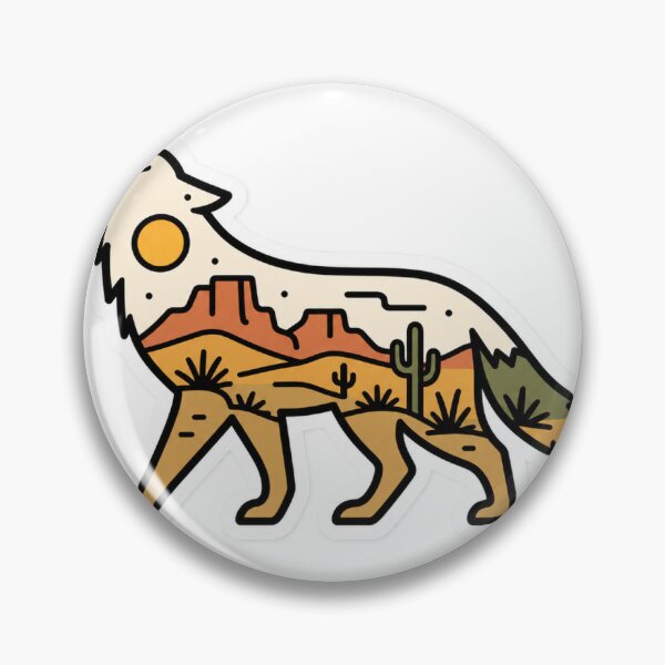 Artikelvorschau, desert coyote entworfen und verkauft von Apottoe.