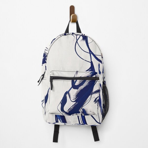 Item preview, Danish woman - Blue Abstract Art designed and sold by shadow-bloom.