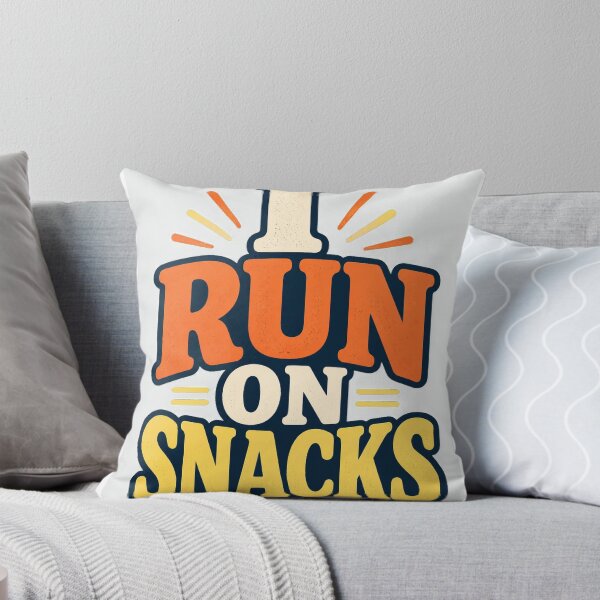 Item preview, I Run on Snacks designed and sold by good-graffity.