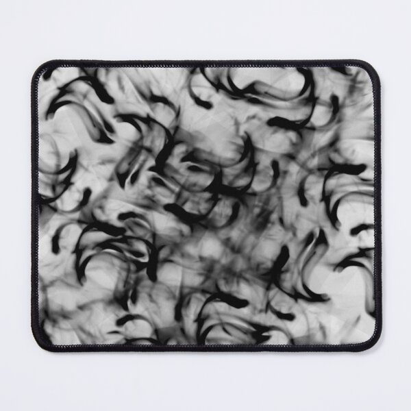 Item preview, Black White Smoke Swirl Pattern designed and sold by photossmirnov.
