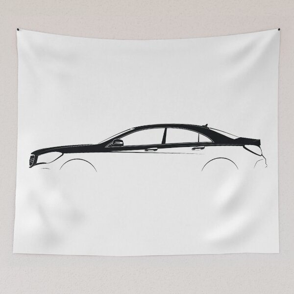 Item preview, CLA-Class (C117) (Black) designed and sold by Car Silhouettes.