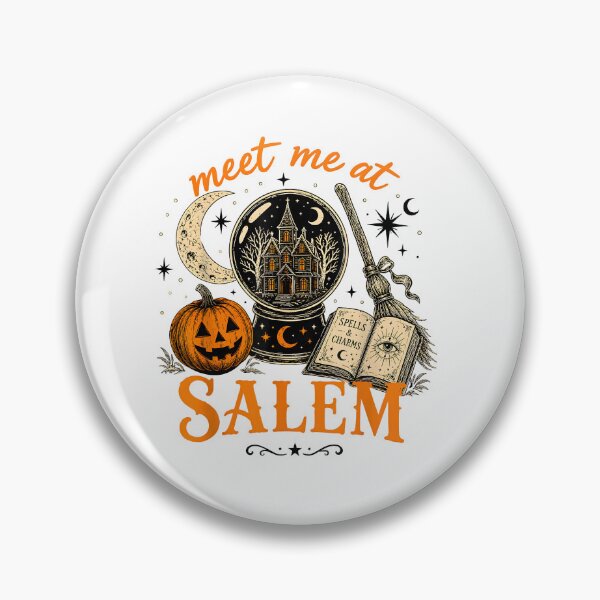 Item preview, Meet Me In Salem Witchy Halloween Spooky designed and sold by LASTIQUE-dd.