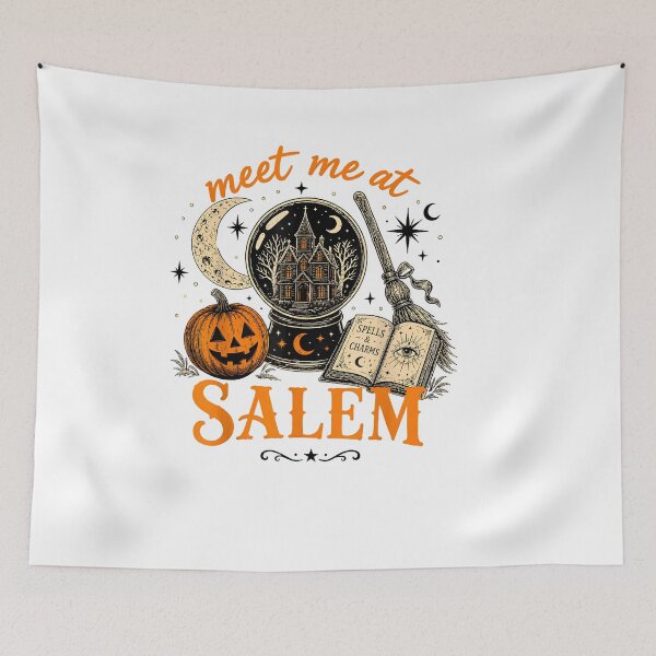Item preview, Meet Me In Salem Witchy Halloween Spooky designed and sold by LASTIQUE-dd.