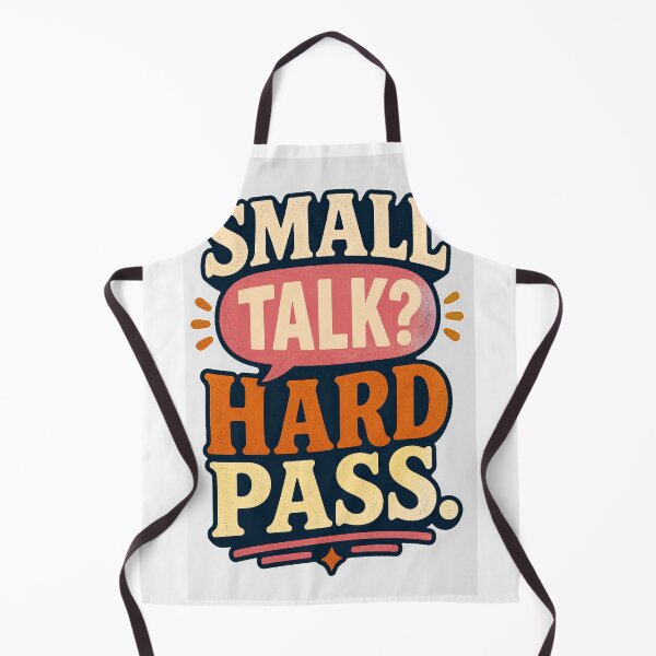 Item preview, Small Talk Hard Pass designed and sold by good-graffity.