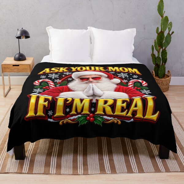 Item preview, ask your mom if im real designed and sold by itswallcraft.