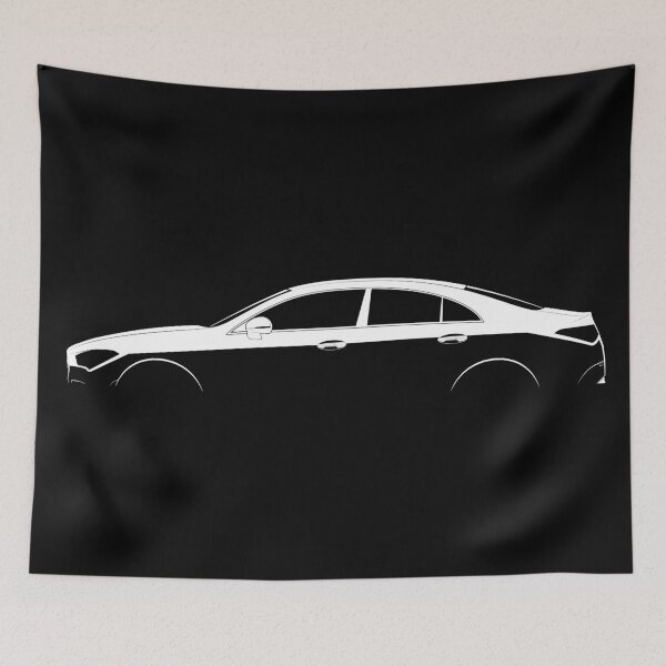 Item preview, CLA-Class (C118) (White) designed and sold by Car Silhouettes.