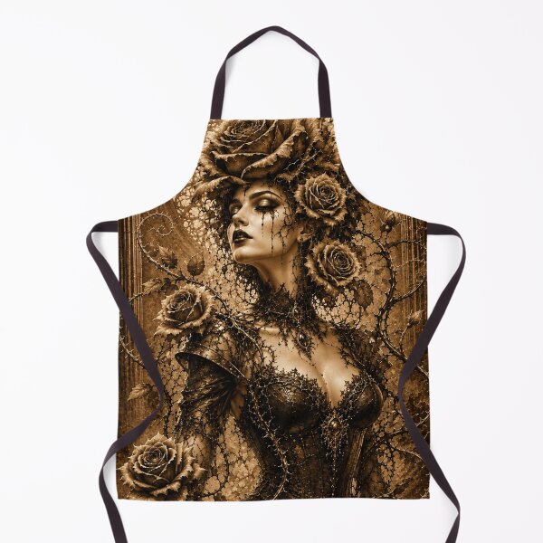 Item preview, Gothic Personified Rose in Sepia designed and sold by Axokris.