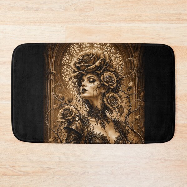 Item preview, Gothic Personified Rose in Sepia designed and sold by Axokris.