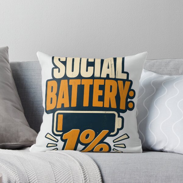 Item preview, Social Battery One Percent designed and sold by good-graffity.