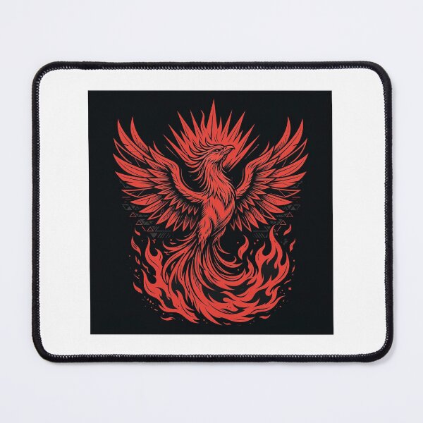 Item preview, Fire Phoenix | Red Flame Streetwear Design designed and sold by Softlife by Harvir.