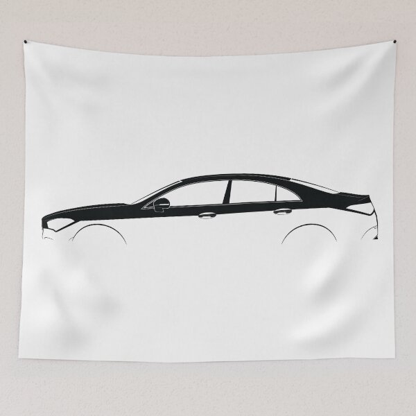 Item preview, CLA-Class (C118) (Black) designed and sold by Car Silhouettes.