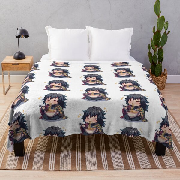 Item preview, Giyu Tomioka Demon Slayer Chibi Ramen Slurp Mode designed and sold by mildaclairmo.