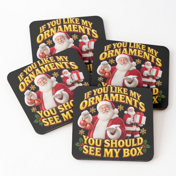 Item preview, if you like my ornaments you should see my box inapproprate designed and sold by itswallcraft.