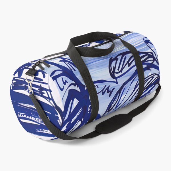 Item preview, Dar Es Salaam, Tanzania - Blue Abstract Art designed and sold by shadow-bloom.