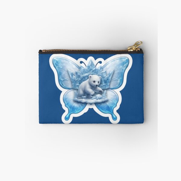 Item preview, Frozen Polar Bear Butterfly Wing Crystal designed and sold by Azurart2.