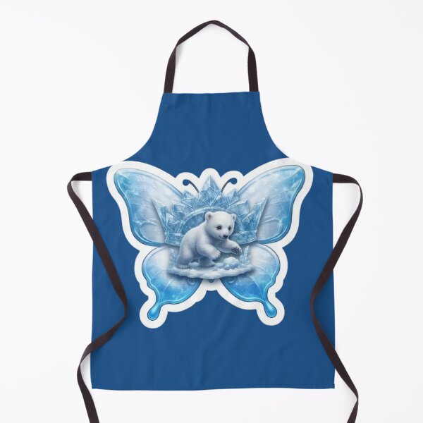 Item preview, Frozen Polar Bear Butterfly Wing Crystal designed and sold by Azurart2.