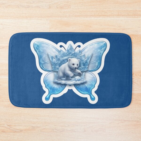 Item preview, Frozen Polar Bear Butterfly Wing Crystal designed and sold by Azurart2.