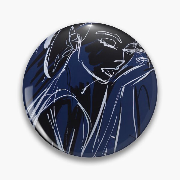 Item preview, Dark angel - Blue Abstract Art designed and sold by shadow-bloom.