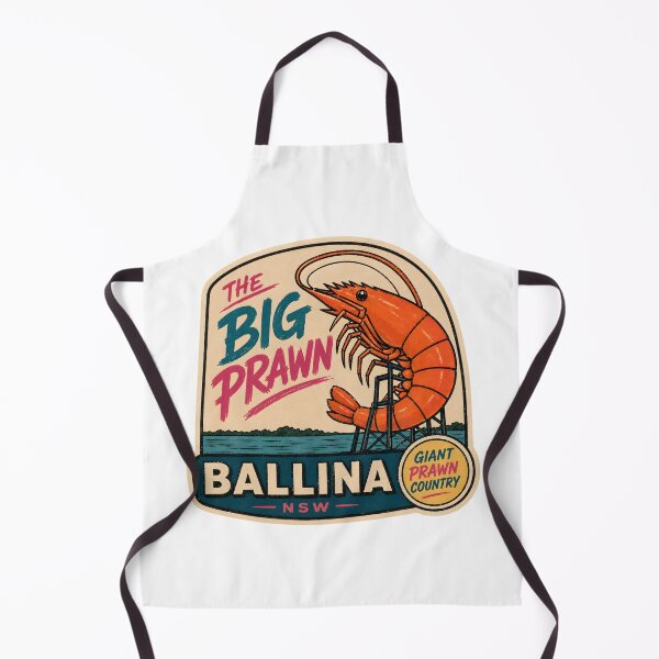 Item preview, Ballina NSW Australia - Big Prawn designed and sold by LoveLabDesign.