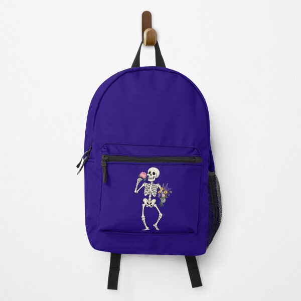 Item preview, Funny Dancing Skeleton with Flowers – Floral Skeleton Dance designed and sold by SweetLilith.