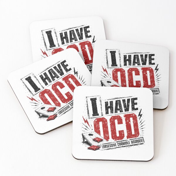 Item preview, I Have Ocd (Obsessive Cornhole Disorder) Cornhole Player Game Humor designed and sold by JonesFlora2025.