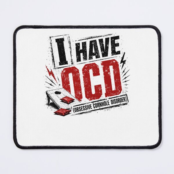 Item preview, I Have Ocd (Obsessive Cornhole Disorder) Cornhole Player Game Humor designed and sold by JonesFlora2025.