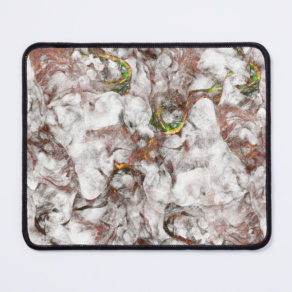 Item preview, Abstract White Marble Texture with Copper Veins designed and sold by Sveta Aho.