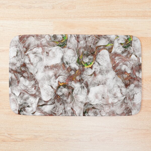 Item preview, Abstract White Marble Texture with Copper Veins designed and sold by Sveta Aho.