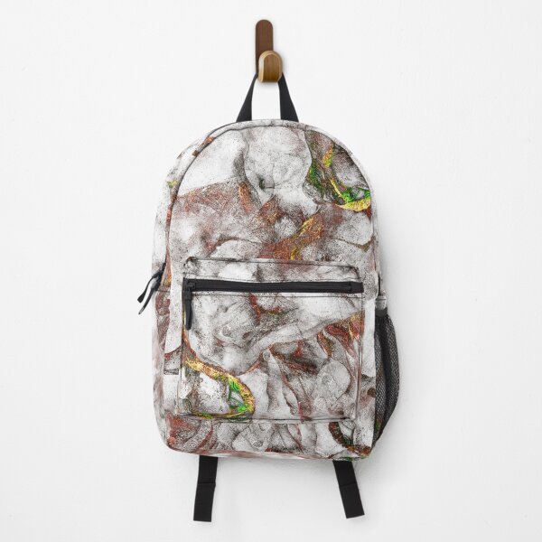 Item preview, Abstract White Marble Texture with Copper Veins designed and sold by Sveta Aho.