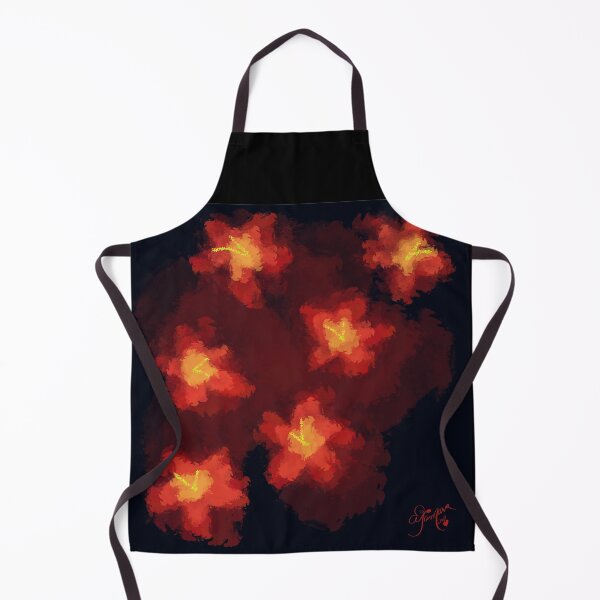 Item preview, Fiery florals designed and sold by ButterfliNest.