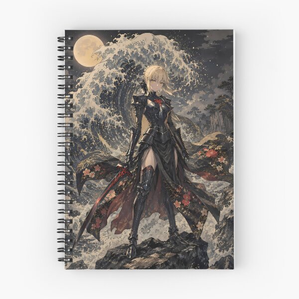 Item preview, Saber Alter Fate Stay Night Moonlit Ocean Guardian designed and sold by mildaclairmo.