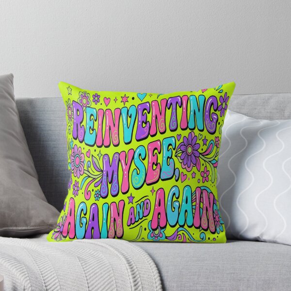 Item preview, Reinventing Myself Again and Again Empowering Women's Quote designed and sold by Soft Strength Studio.